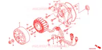 ROTOR   STATOR pour Honda 50 CREA SCOOPY DELUXE de 2009