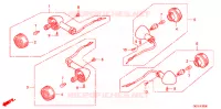 CLIGNOTANT pour Honda 50 CREA SCOOPY de 2010