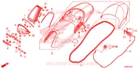 SELLE pour Honda FORZA 300 ABS de 2014
