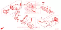 CLIGNOTANT pour Honda ZOOMER 110 X de 2014