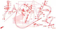 MAITRE CYLINDRE DE FREIN (CBS) pour Honda ZOOMER 110 X de 2014
