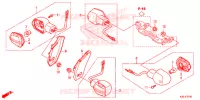 CLIGNOTANT pour Honda ZOOMER 110 X de 2015