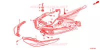 FEUX ARRIERE (AFS125MSF/CSF/KSFH) pour Honda WAVE 125 Kick start, Spoked wheels de 2017