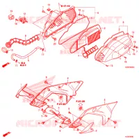 FILTRE A AIR pour Honda SH MODE 125 de 2019