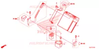 BATTERIE pour Honda CB 300 POLICE TYPE DK de 2019