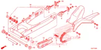 BRAS OSCILLANT pour Honda CB 300 POLICE TYPE DK de 2019