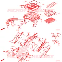 FILTRE A AIR pour Honda CBF 160 UNICORN de 2019