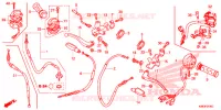 LEVIER DE GUIDON   CABLE   COMMODO pour Honda ACE 110 ELECTRIC START de 2019