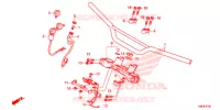 GUIDON   TE DE FOURCHE pour Honda CRF 250 F de 2019