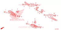 REPOSE PIED pour Honda CRF 250 L de 2019