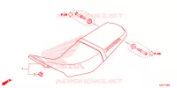 SELLE pour Honda CRF 250 L de 2021