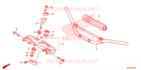 GUIDON   TE DE FOURCHE pour Honda CRF 250 X de 2019