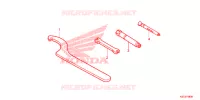 OUTIL pour Honda CRF 250 X de 2019
