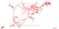 PHARE pour Honda CRF 250 X de 2019