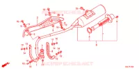 SILENCIEUX D'ECHAPPEMENT pour Honda CRF 50 de 2018