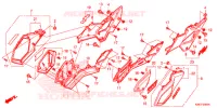 COUVERCLES LATERAUX pour Honda MSX 125 ABS de 2020