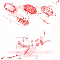 COMPTEUR pour Honda MSX 125 de 2020