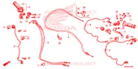 LEVIER DE GUIDON   CABLE   COMMODO pour Honda CRF 250 RX de 2020