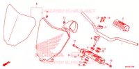 GUIDON   TE DE FOURCHE pour Honda CRF 450 R de 2020
