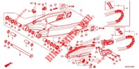 BRAS OSCILLANT pour Honda CRF 450 R de 2020