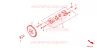 POMPE A HUILE pour Honda ACTIVA S 125 -TU- de 2019