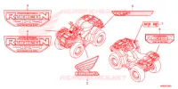 AUTOCOLLANTS pour Honda FOURTRAX 500 FOREMAN RUBICON 4X4 AT DCT EPS DELUXE de 2019