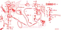 COMMODO   LEVIER   CABLE pour Honda FOURTRAX 500 FOREMAN RUBICON 4X4 AT DCT EPS DELUXE de 2019
