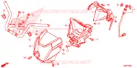 GUIDON pour Honda FOURTRAX 500 FOREMAN RUBICON 4X4 AT DCT EPS DELUXE de 2019