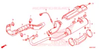 SILENCIEUX D'ECHAPPEMENT pour Honda FOURTRAX 500 FOREMAN RUBICON 4X4 AT DCT EPS DELUXE de 2019