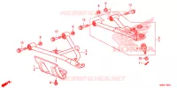 TRIANGLES AVANT pour Honda FOURTRAX 500 FOREMAN RUBICON 4X4 AT DCT EPS DELUXE de 2019