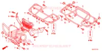 SUPPORT pour Honda FOURTRAX 500 FOREMAN 4X4 Electric Shift de 2016