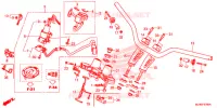 GUIDON   TE DE FOURCHE pour Honda CROSSRUNNER 800 de 2019