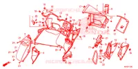 PROTEGE JAMBES pour Honda PCX 150 ABS de 2019