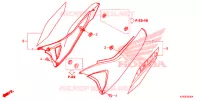 COUVERCLES LATERAUX pour Honda XR 190 de 2019