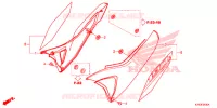 COUVERCLES LATERAUX pour Honda XR 190 de 2021