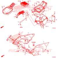 FILTRE A AIR pour Honda XR 190 de 2021