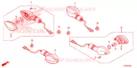 CLIGNOTANT pour Honda XR 190 de 2020