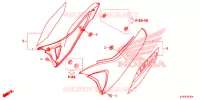 COUVERCLES LATERAUX pour Honda XR 190 de 2020
