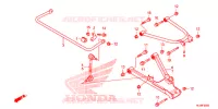 BRAS ARRIERE pour Honda PIONEER 700 M2 de 2020