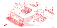CARROSSERIE CENTRALE pour Honda PIONEER 700 M2 de 2020