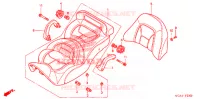 SELLE pour Honda GL 1800 GOLD WING NAVI AIRBAG de 2008
