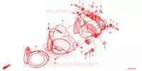 PHARE (CRF250RL/RLA) pour Honda CRF 250 RALLYE ABS de 2019