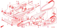 BRAS OSCILLANT pour Honda CRF 250 RALLYE ABS de 2019