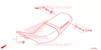 SELLE pour Honda CRF 250 RALLYE ABS de 2019