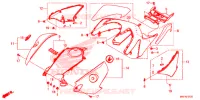 CAPOT pour Honda CBR 1000 RED de 2019