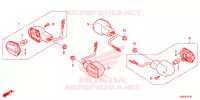 CLIGNOTANT pour Honda ZOOMER 110 X de 2016