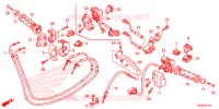 LEVIER DE GUIDON   CABLE   COMMODO pour Honda ZOOMER 110 X de 2016