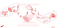 CLIGNOTANT pour Honda ZOOMER 110 X de 2017