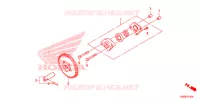 POMPE A HUILE pour Honda ZOOMER 110 X de 2017