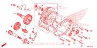 BOITE DE VITESSES pour Honda ZOOMER 110 X de 2016